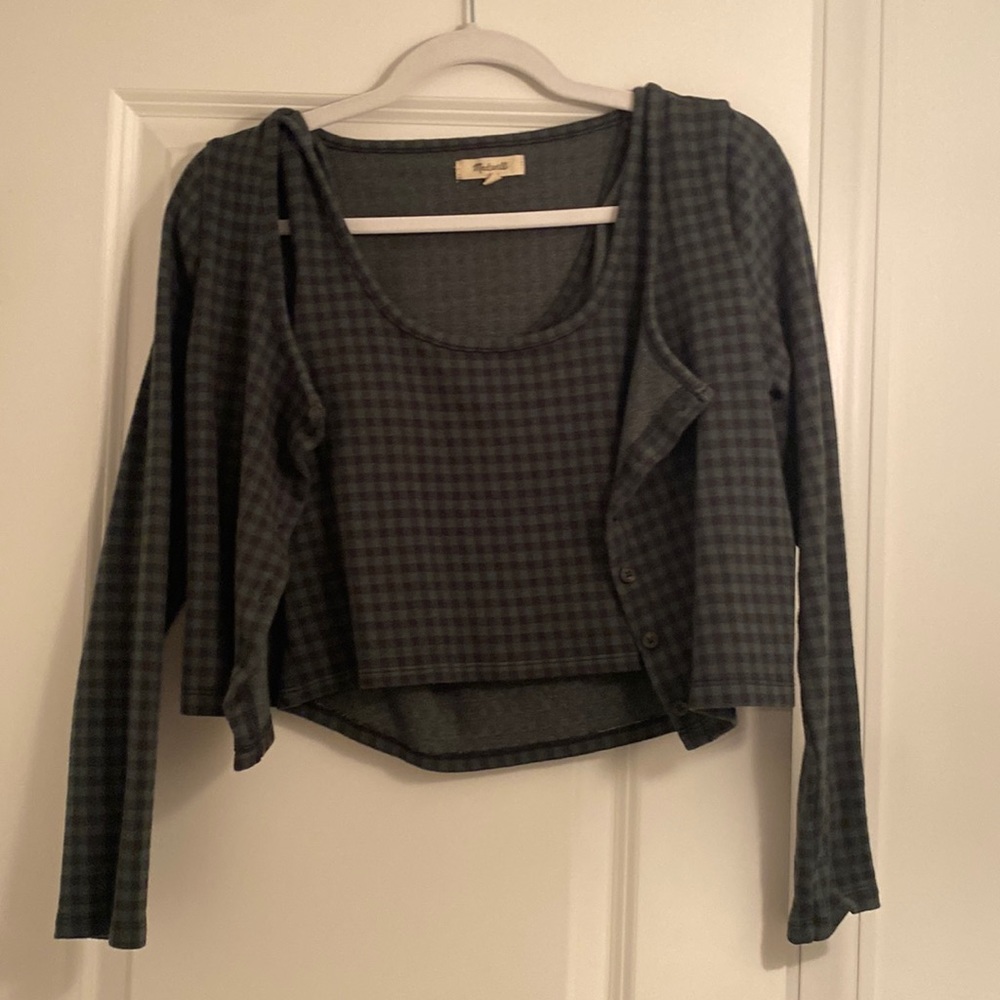Madewell Tank and Cardigan set